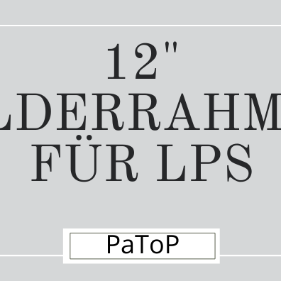 Dieser Bilderrahmen für LPs ist das perfekte Geschenk für Vinyl-Fans