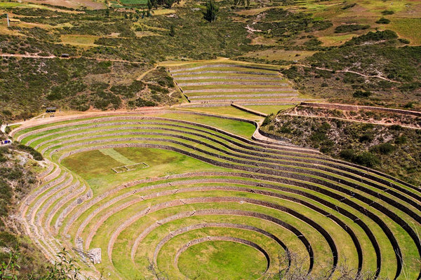 Landwirtschaftliche Terrassen in Peru – Alltag bei den Inka