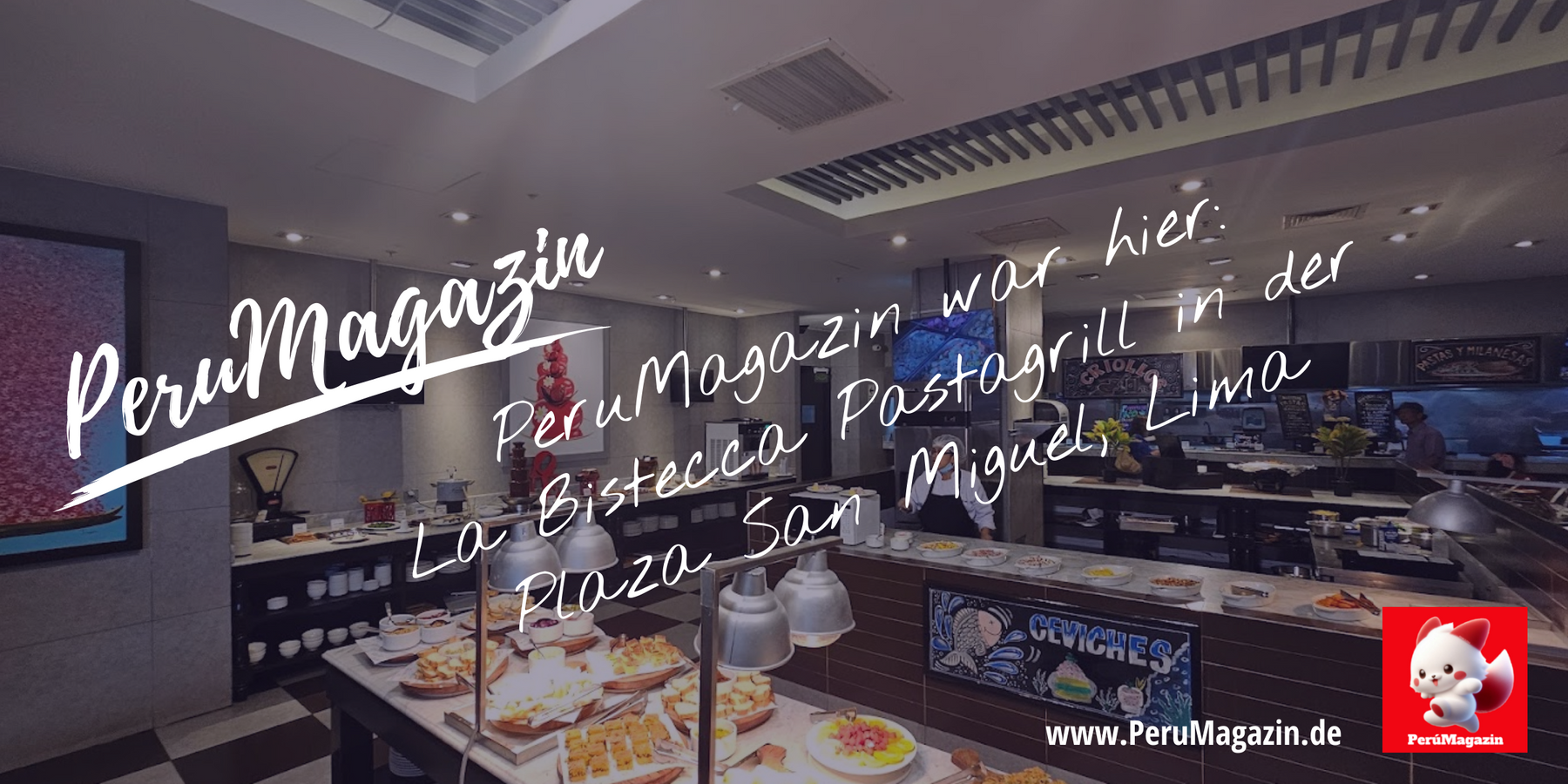 PeruMagazin war hier: La Bistecca Pastagrill in der Plaza San Miguel, Lima