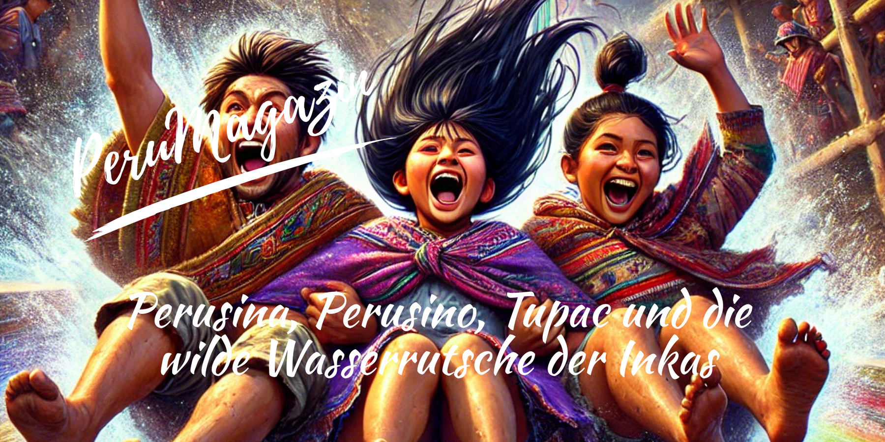 Perusina, Perusino, Tupac und die wilde Wasserrutsche der Inkas