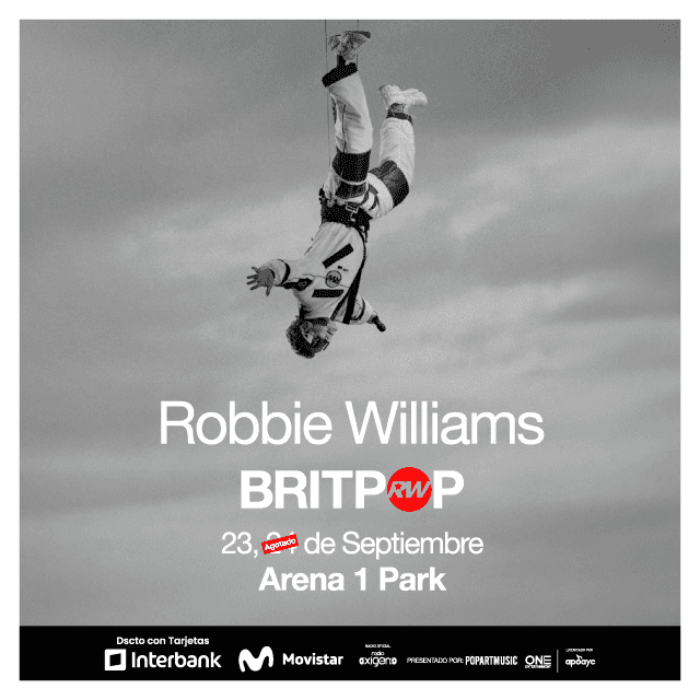 Robbie Williams – Britpop World Tour in Lima