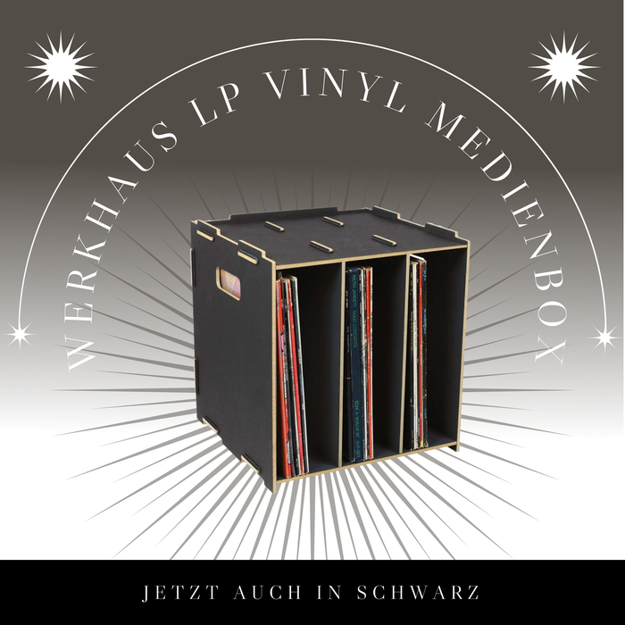Vinyl LP record media box - 100% Made in Germany