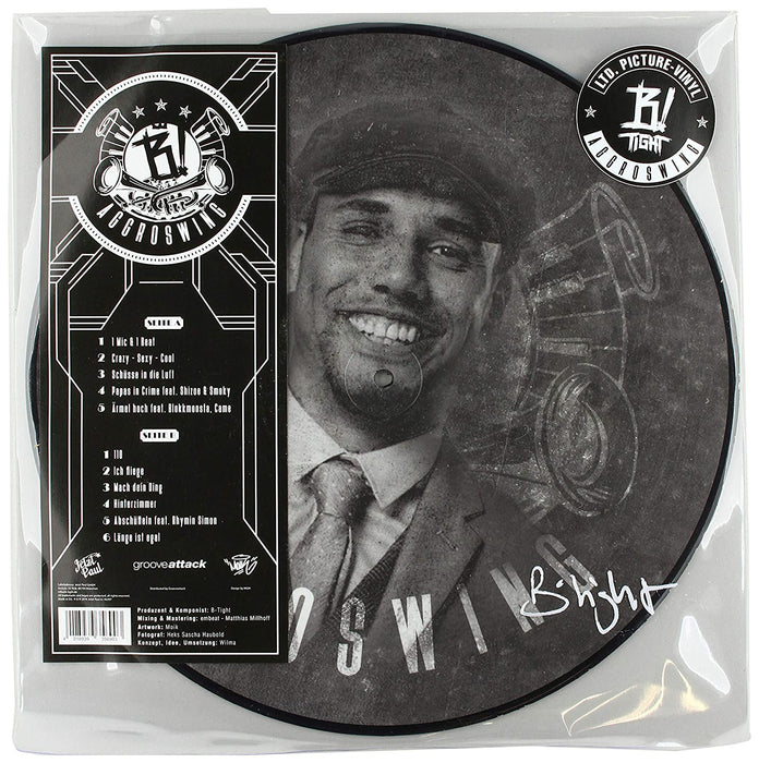 B-Tight – Aggroswing - Vinilo, LP, Álbum, Edición limitada, Disco de imágenes, Firmado