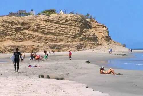 Strand an der Küste von Talara in der Region Piura