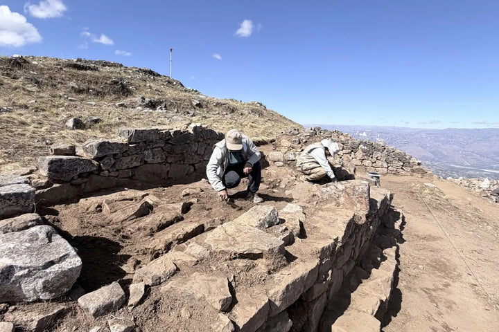 Archäologische Ausgrabungen in Wancasanga in Cajamarca