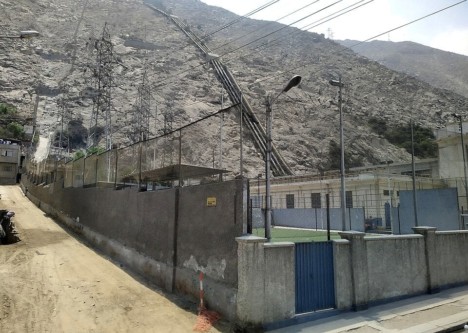 Wasserkraftwerk Moyopampa in Peru – Archivfoto und Symbolbild, nicht das geplante Tinajones-Projekt; HighVoltage 5576, CC BY-SA 4.0