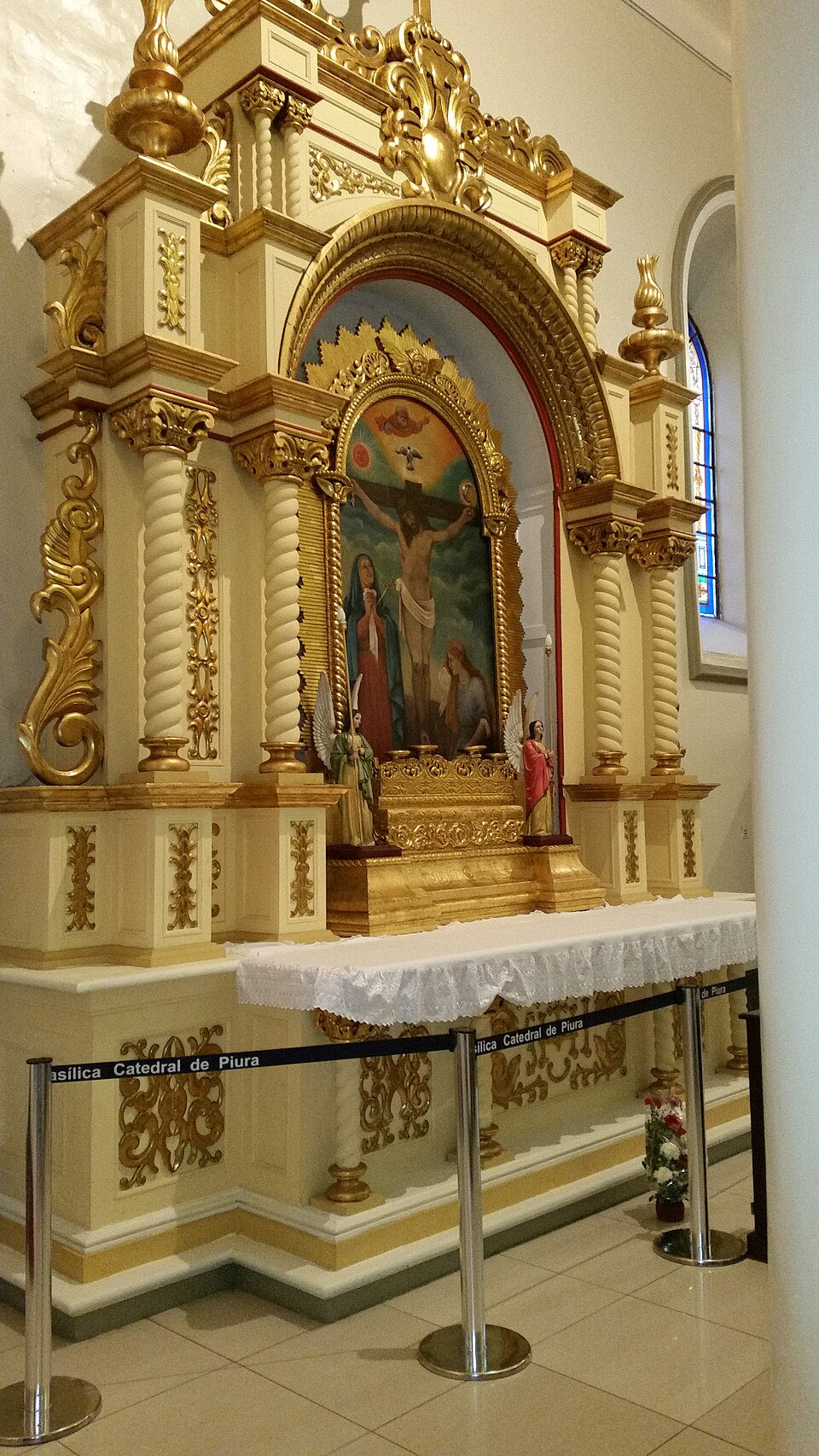 Señor de los Milagros in der Kathedrale von Piura, Aufnahme 2015, Symbolbild zur Restaurierung 2026