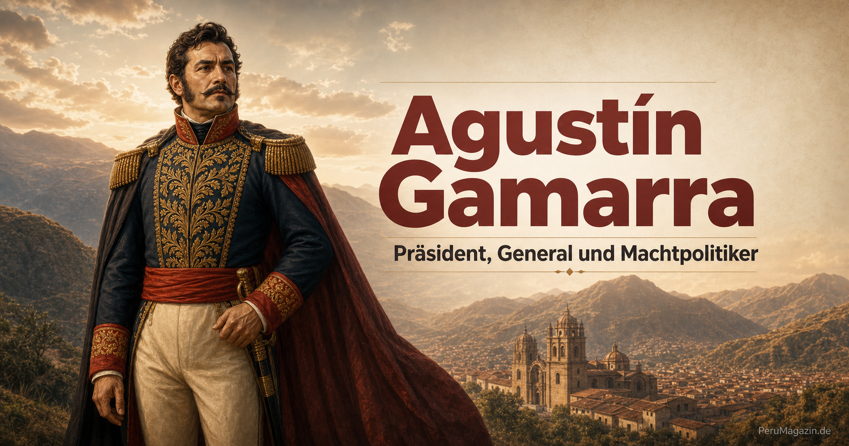 Agustín Gamarra: Präsident und General von Peru