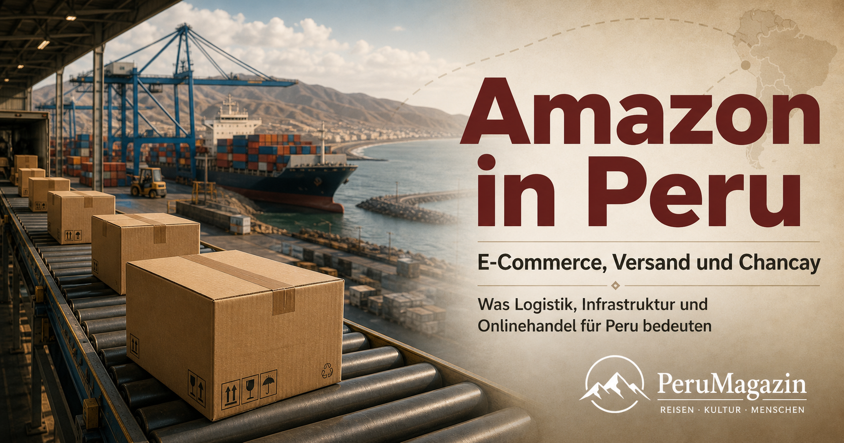 Amazon in Peru E-Commerce, Versand und Chancay