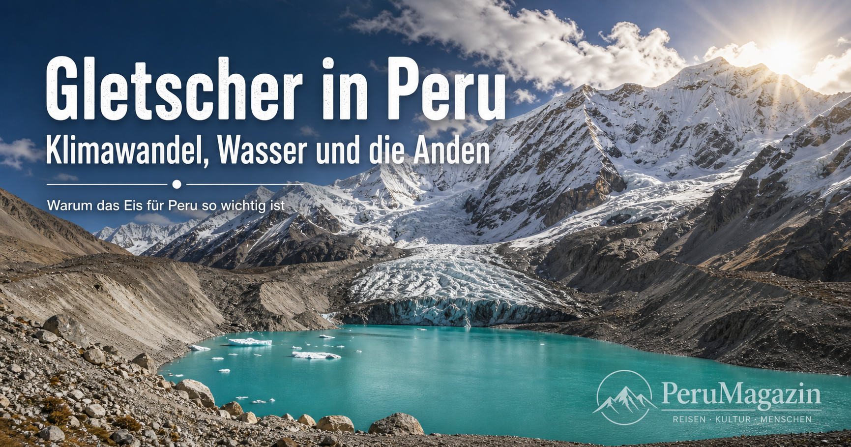 Gletscher in Peru