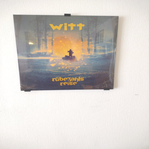 #WirliebenVinyl  - Vinyl LP Schallplatten Halterung 3 Stück - Wandhalterung selbstklebend ohne bohren