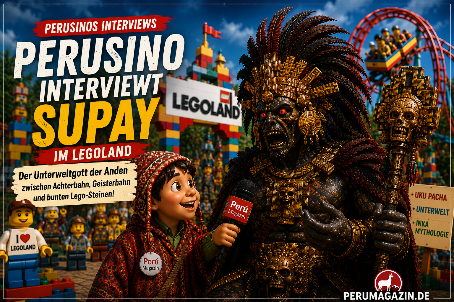 Perusino interviewt Supay im Legoland  PeruMagazin