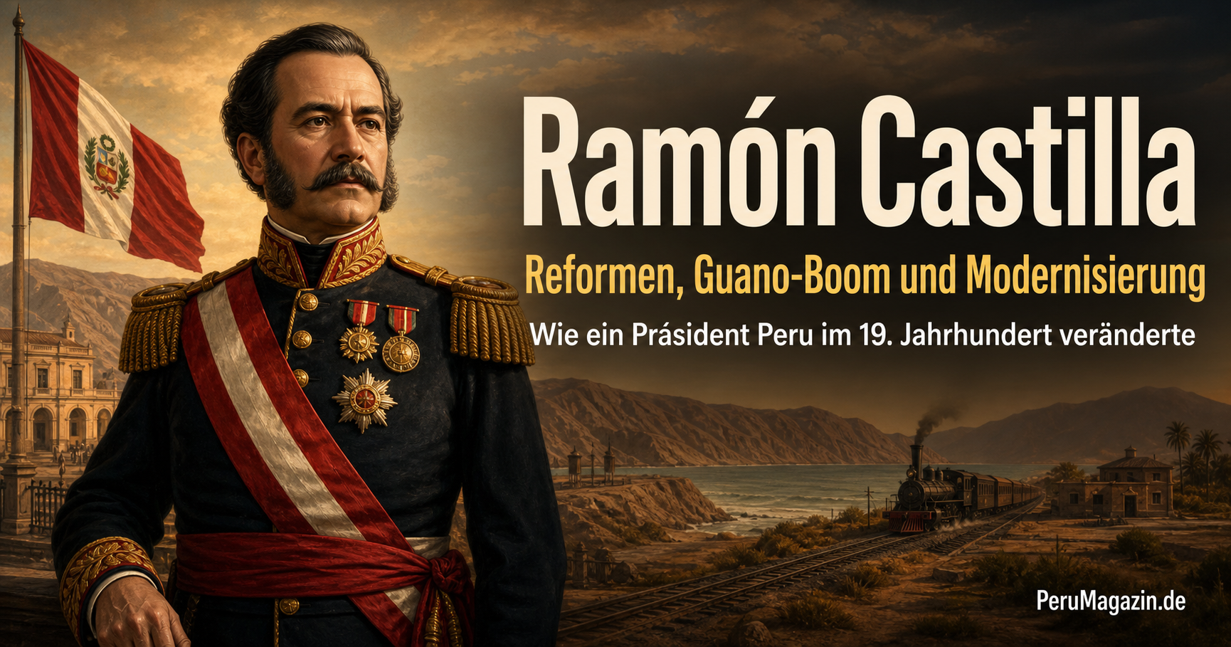 Ramón Castilla: Reformen und Modernisierung in Peru
