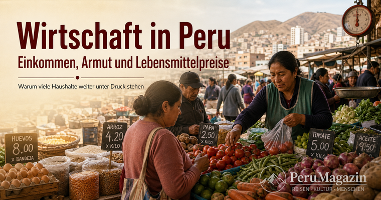 Economy in Peru: Income, Poverty, and Food Prices