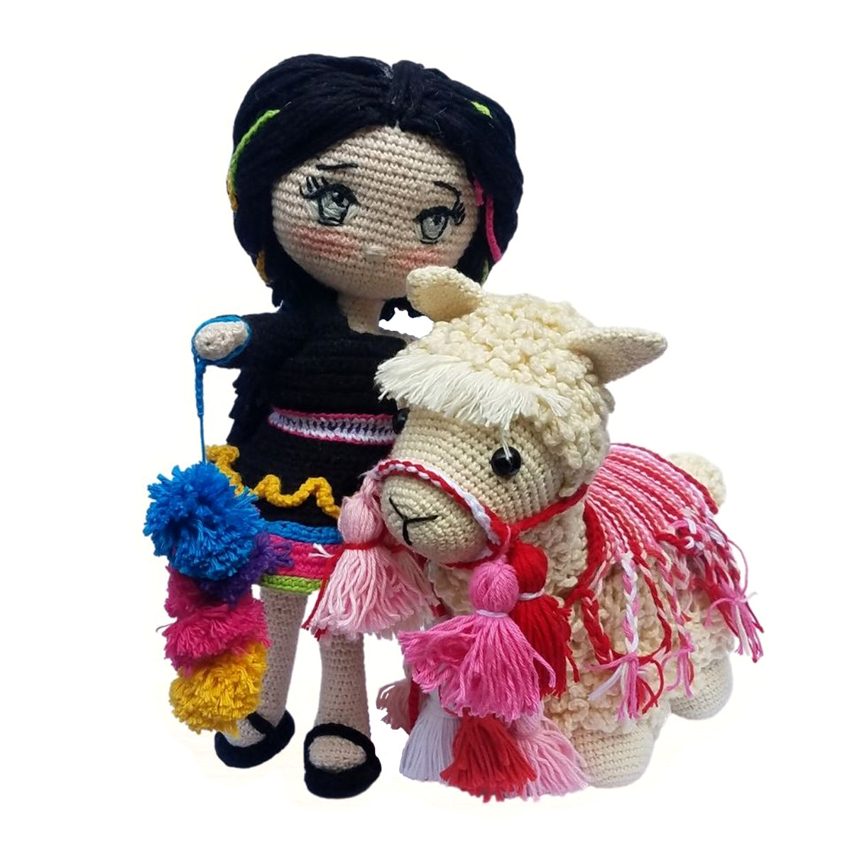 Peruanische Amigurumi als Symbolbild für Kunsthandwerk aus Lambayeque