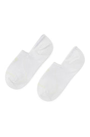 Apu Kuntur Premium Slipper-Socken in Weiß – Detailansicht