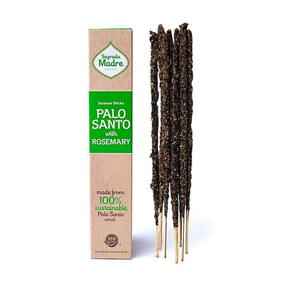 Sagrada Madre Palo Santo et Romarin – 8 bâtonnets d'encens
