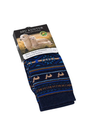 Apu Kuntur - Alpaka Jacquard Socken - Alpaka-Mix - PeruMagazin