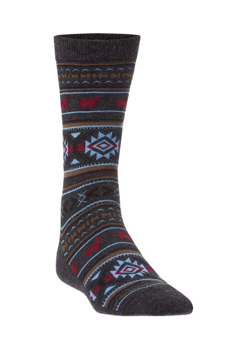 Apu Kuntur - Alpaka Jacquard Socken - Alpaka-Mix - PeruMagazin