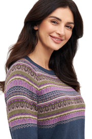 Apu Kuntur - Alpaka Pullover COLORES ANDEN – Kuscheliger Jacquard-Strick aus 100 % Baby Alpaka - PeruMagazin