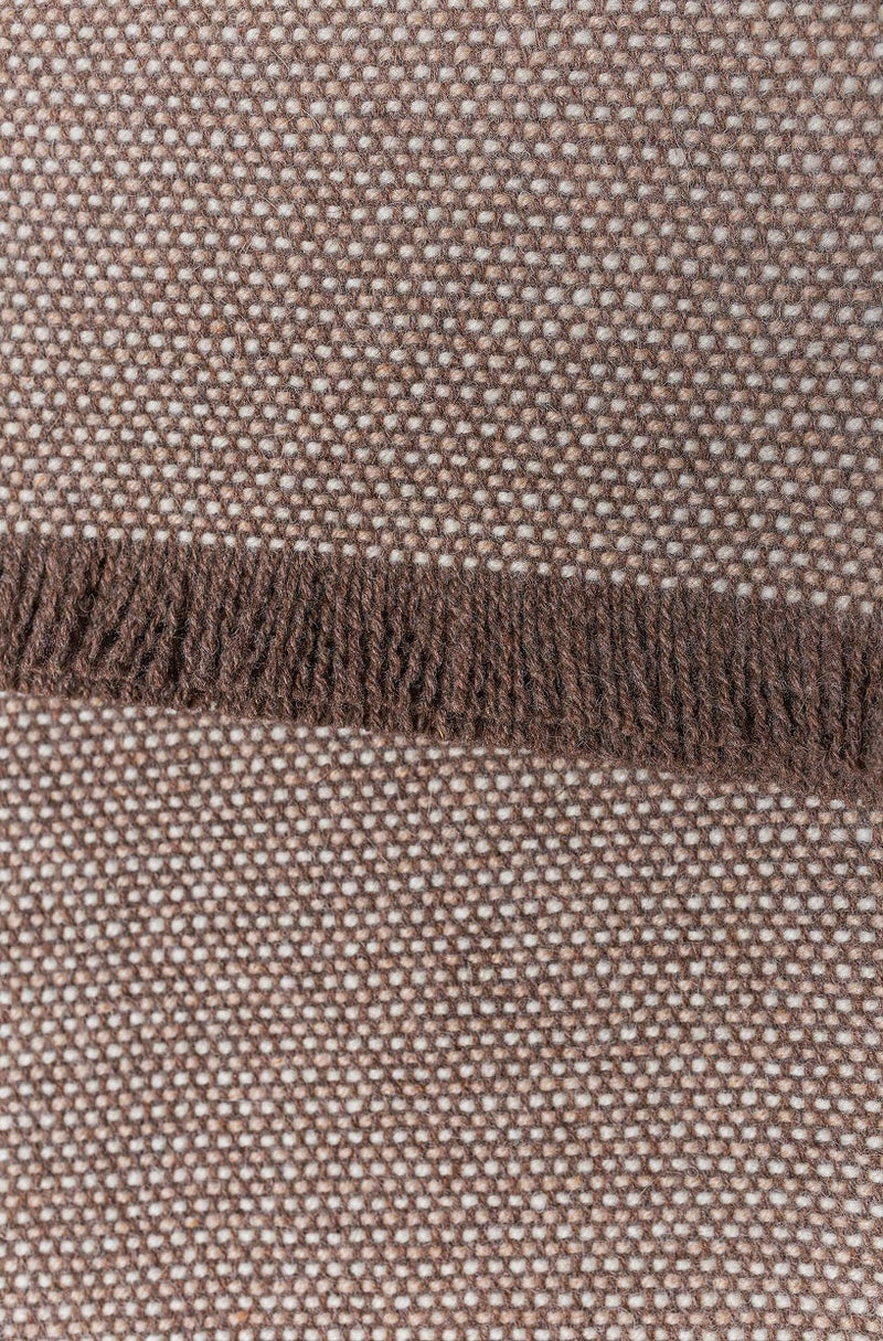 KUNA Vinazza Decke – 70 % Baby-Alpaka & 30 % Schurwolle (Eco Line, ungefärbt)