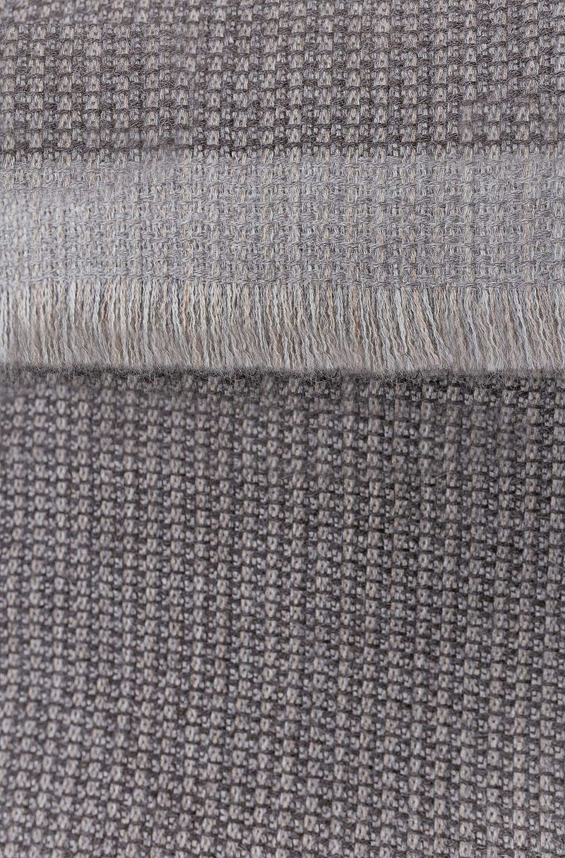 KUNA - Vivir Decke – 70 % Baby‑Alpaka & 30 % Schurwolle (Eco Line, ungefärbt)