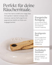 ZoaZen Palo Santo Räucherholz – Produktansicht 2