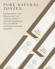 ZoaZen Palo Santo Zen Sticks – handgerollte Räucherstäbchen, Produktansicht 5