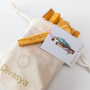 Palo Santo aus Peru – Aufnahme 4 von 8 des Sets mit zehn Räucherholz-Sticks von Divasya-Yoga