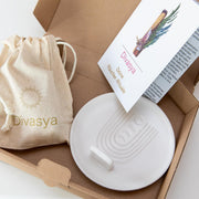 Divasya-Yoga Palo Santo Räucherset – Produktaufnahme 8 von 12, Varianten mit oder ohne Keramik-Räucherschale