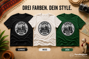 PeruMagazin – T-Shirt Cusco Visited (Schwarz, Weiß, Grün) - PeruMagazin