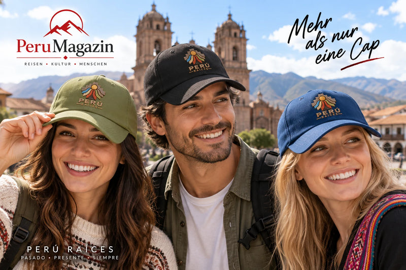 RAÍCES PERÚ Dad Cap – Peru Cap aus Bio-Baumwolle