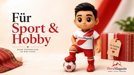 PeruMagazin Peru Figur – personalisierte 3D Mini Figur - PeruMagazin