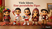 PeruMagazin Peru Figur – personalisierte 3D Mini Figur - PeruMagazin