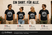 PeruMagazin – T-Shirt Cusco Visited (Schwarz, Weiß, Grün) - PeruMagazin