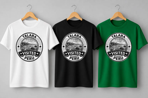 Visited Talara T-Shirt in einer entspannten Szene an der Küste von Nordperu