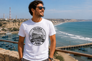 Mann im grünen Visited Talara T-Shirt mit Bezug zur Region Piura