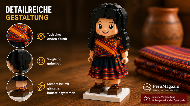 Perusina Baustein-Figur | PeruMagazin Figur - PeruMagazin