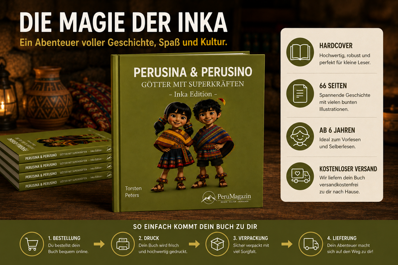 Perusina & Perusino – Götter mit Superkräften – Inka Edition von Torsten Peters - PeruMagazin