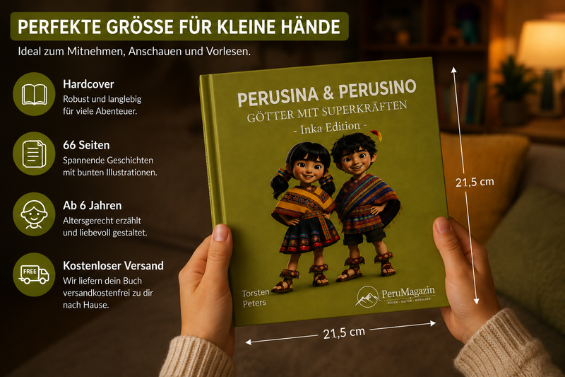 Perusina & Perusino – Götter mit Superkräften – Inka Edition von Torsten Peters - PeruMagazin