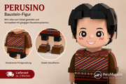 Perusino als Baustein-Figur – Frech, laut und endlich da - PeruMagazin
