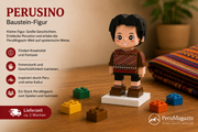 Perusino als Baustein-Figur – Frech, laut und endlich da - PeruMagazin