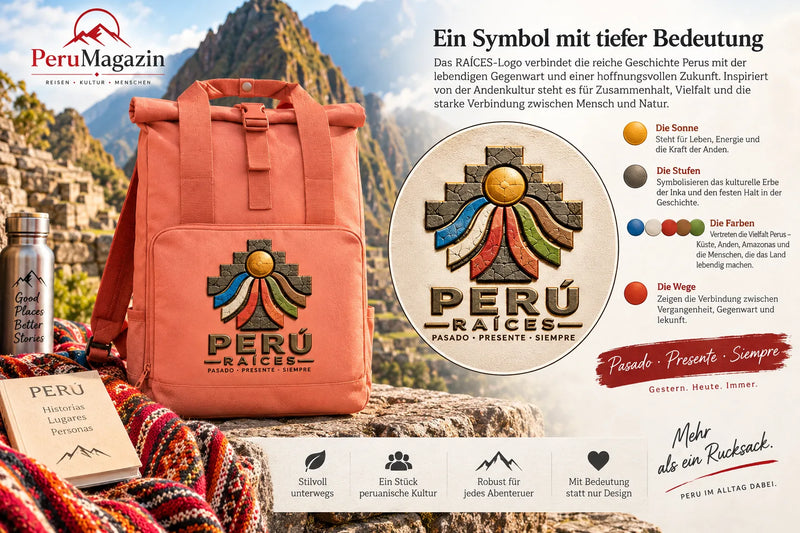 PeruMagazin RAÍCES PERÚ Rolltop Backpack