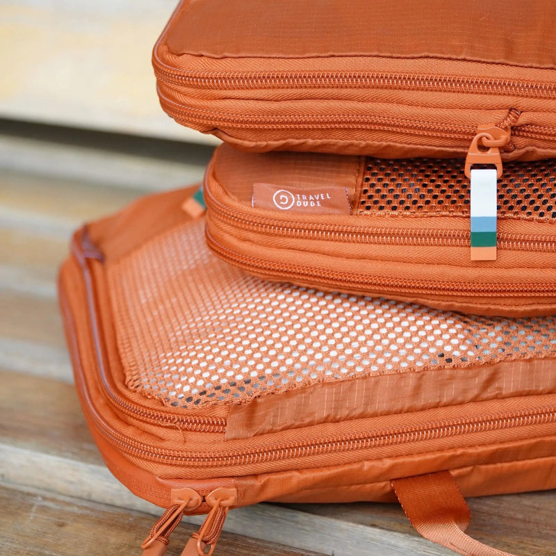 TRAVEL DUDE Kompressions-Packwürfel, 7-teiliges Reiseorganizer-Set – weitere Produktansicht 11