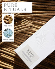 ZoaZen White Sage Zen Sticks – Produktaufnahme 4 der handgerollten Räucherstäbchen