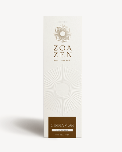 ZoaZen Cinnamon Zen Sticks – 6 bâtonnets à la cannelle et au Palo Santo