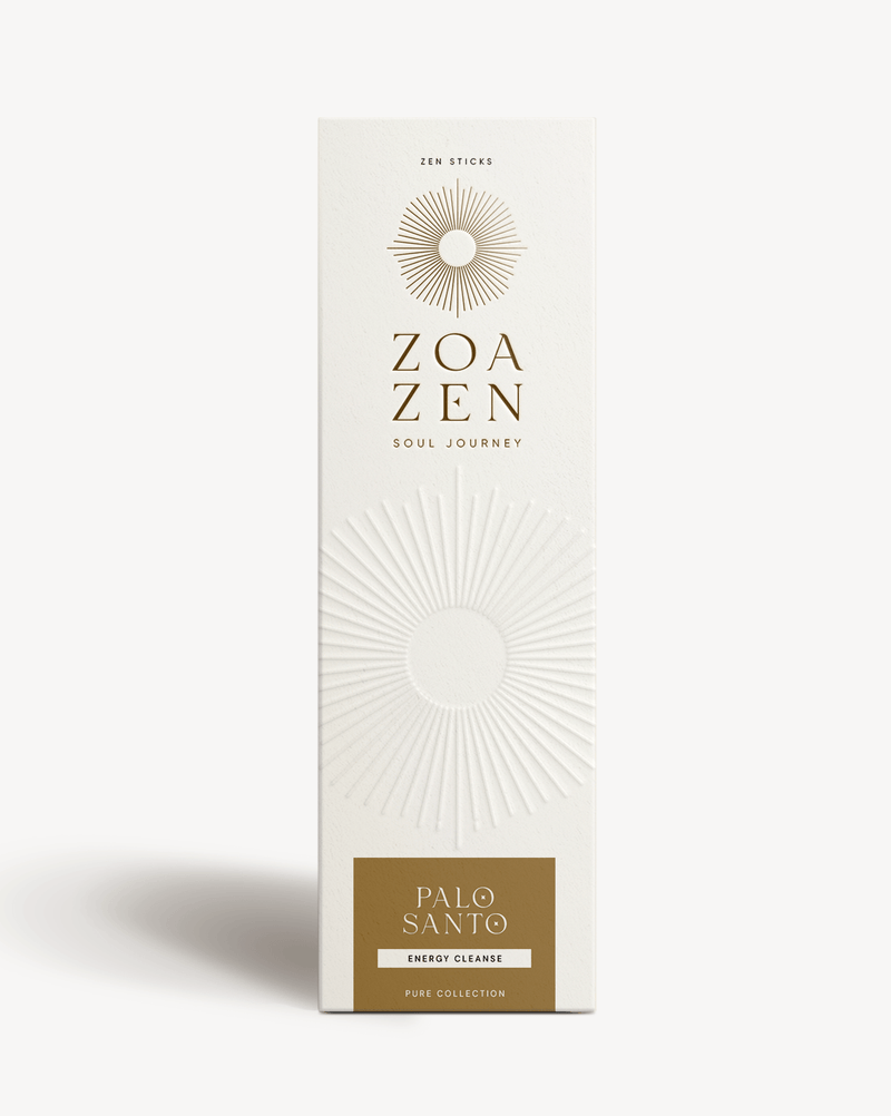 ZoaZen Palo Santo Zen Sticks aus Peru – Packung mit sechs Räucherstäbchen