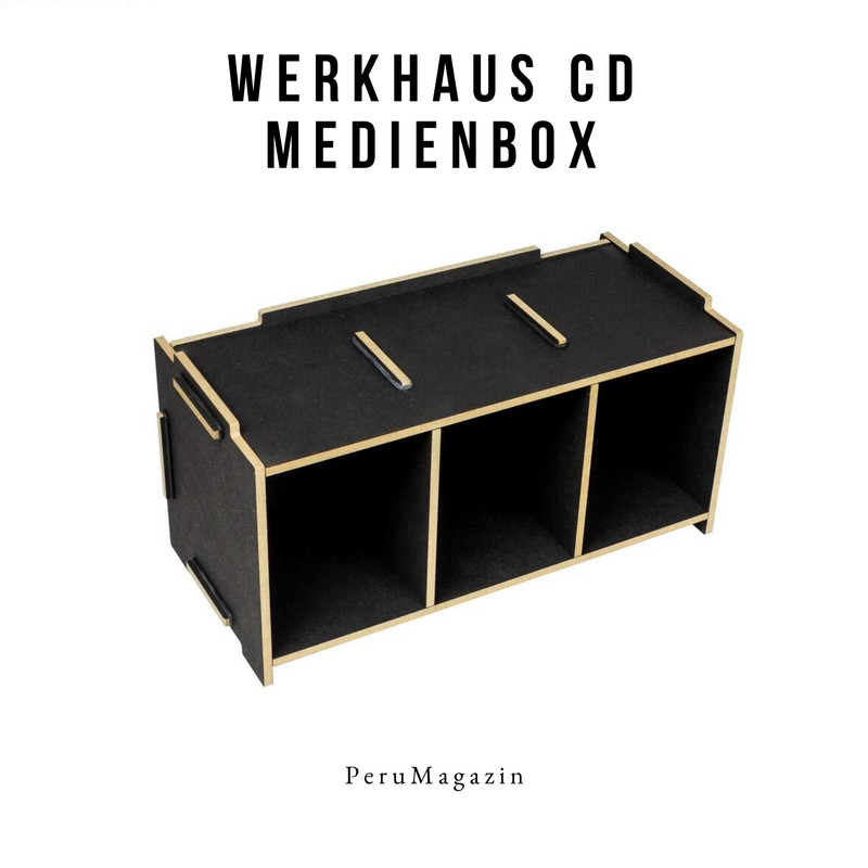 CD Medienbox - 100% Made in Germany - stapelbar