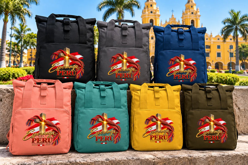PeruMagazin – Mochila enrollable Esperanza para Perú