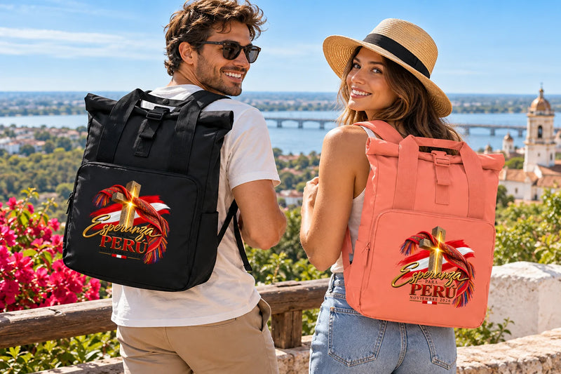 PeruMagazin – Mochila enrollable Esperanza para Perú